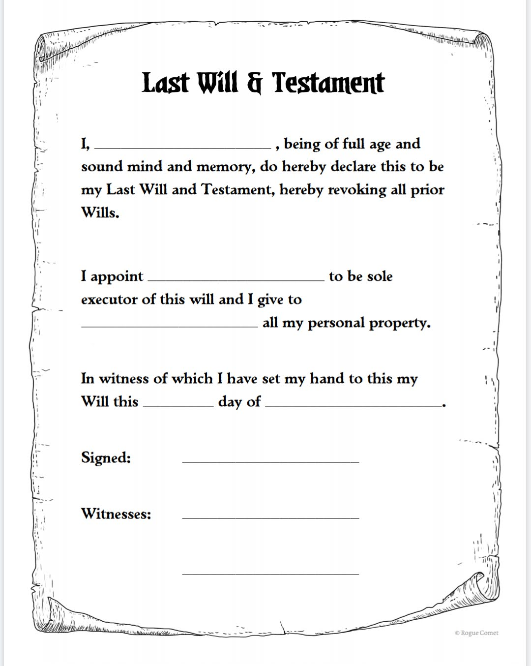 Barrowmaze 'Last Will &amp; Testament '