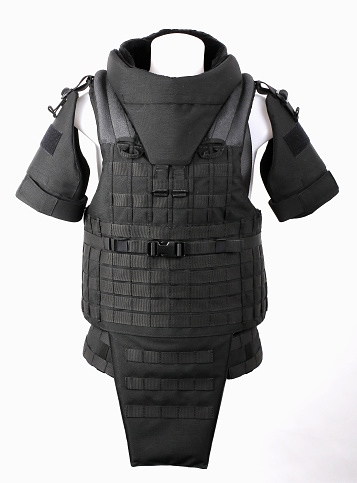 Spider silk armoured vest