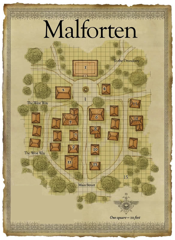 Map of Malforten