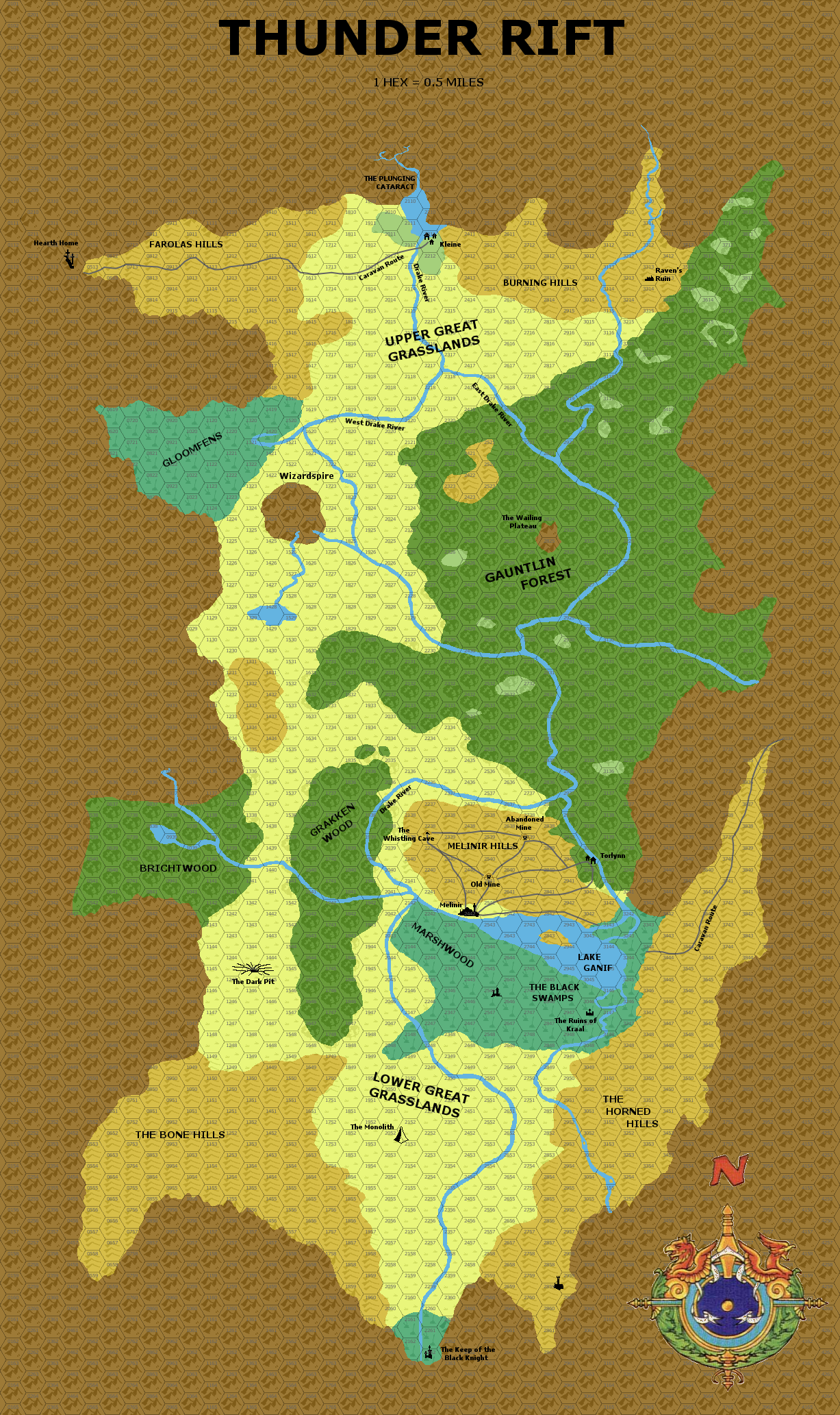 Thunder Rift map by Dave L